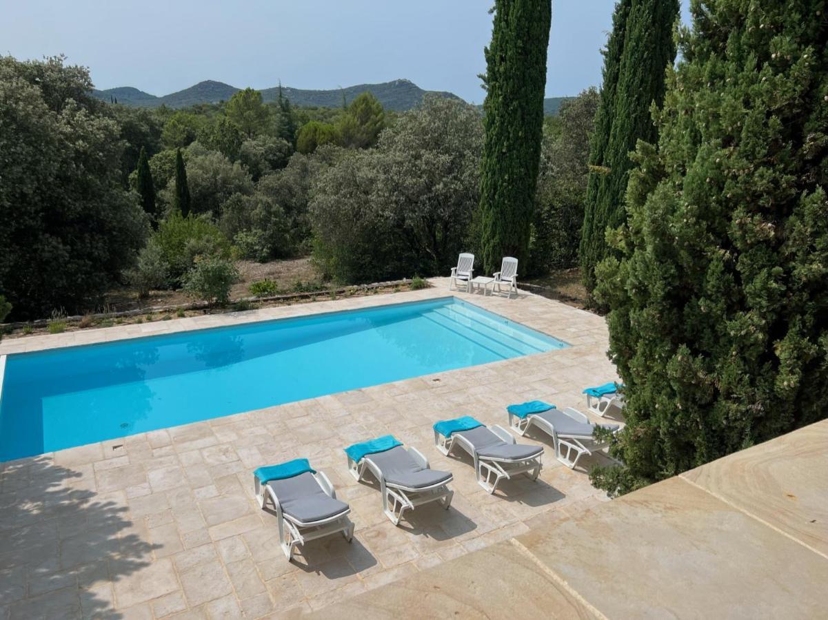 Luxurious Family House With Pool In Ardeche. Villa เลส์วองส์ ภายนอก รูปภาพ