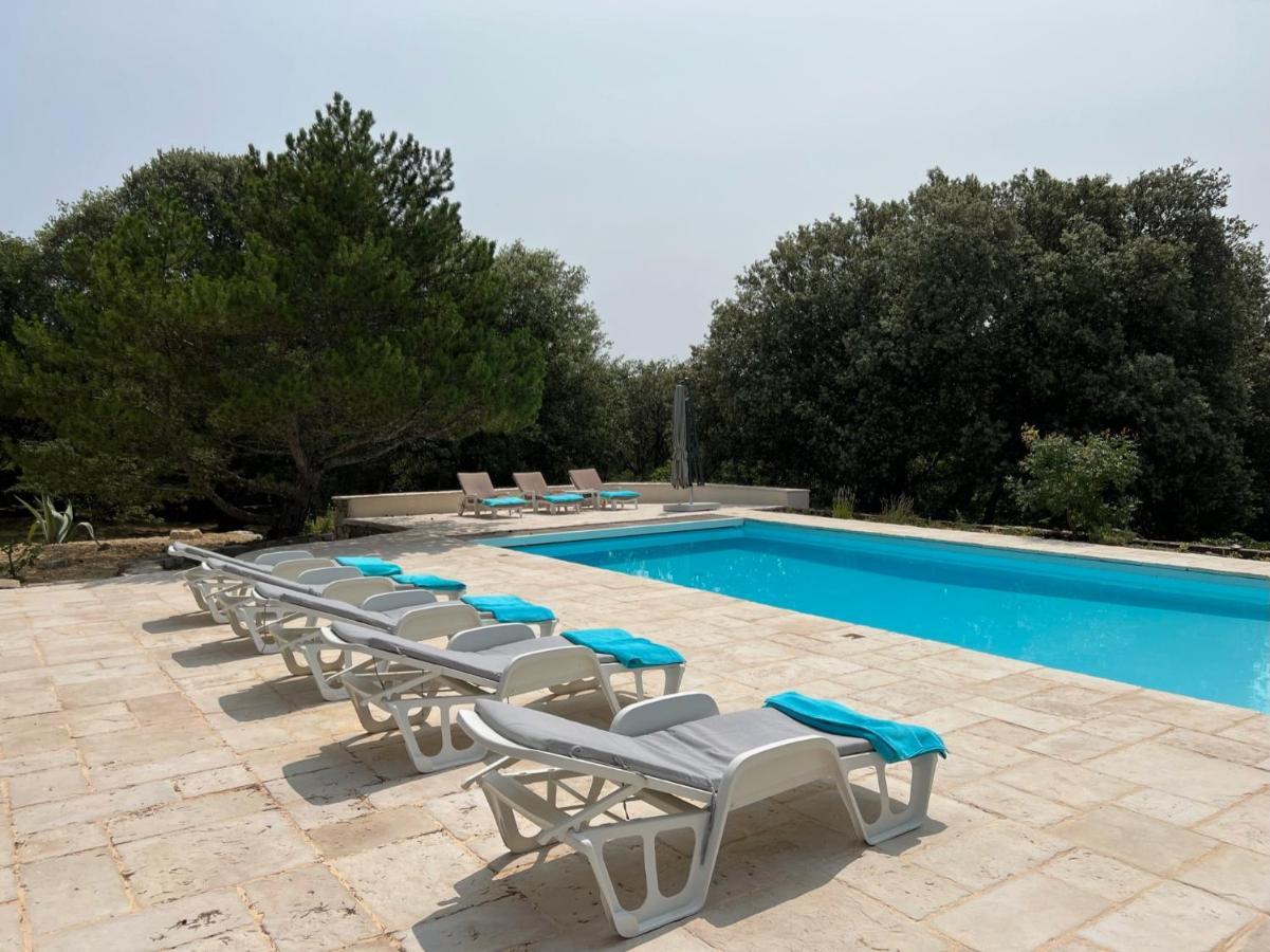 Luxurious Family House With Pool In Ardeche. Villa เลส์วองส์ ภายนอก รูปภาพ