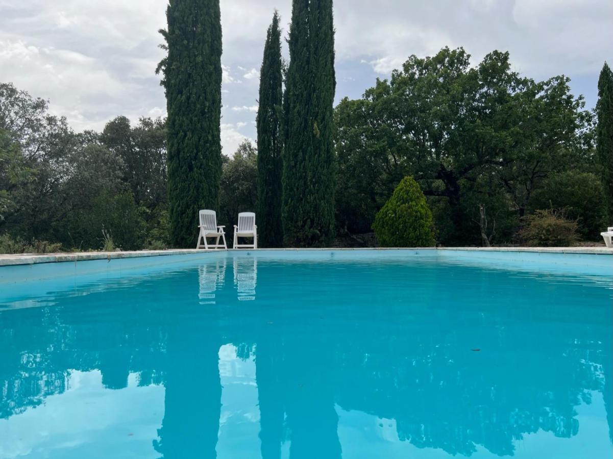 Luxurious Family House With Pool In Ardeche. Villa เลส์วองส์ ภายนอก รูปภาพ