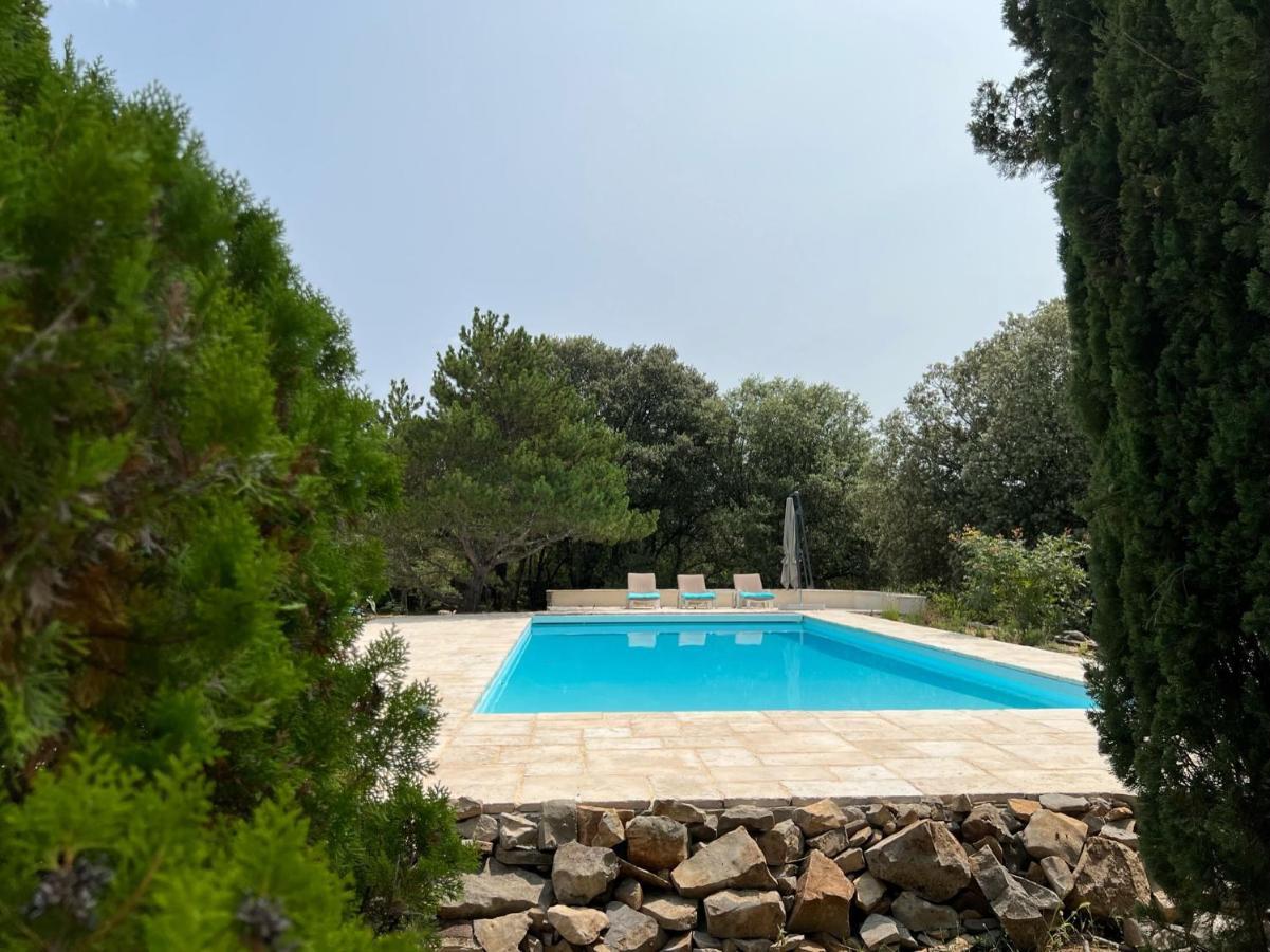 Luxurious Family House With Pool In Ardeche. Villa เลส์วองส์ ภายนอก รูปภาพ