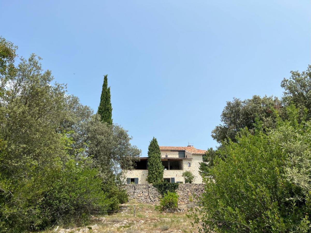 Luxurious Family House With Pool In Ardeche. Villa เลส์วองส์ ภายนอก รูปภาพ