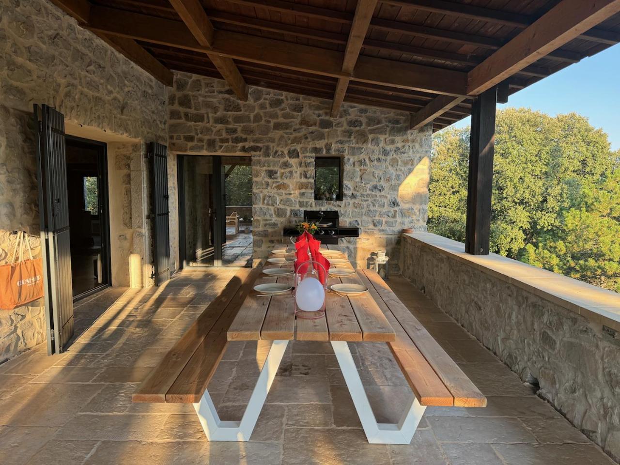 Luxurious Family House With Pool In Ardeche. Villa เลส์วองส์ ภายนอก รูปภาพ