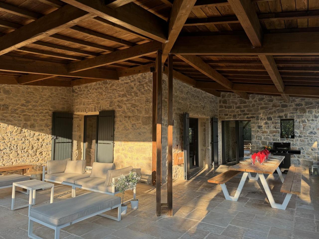 Luxurious Family House With Pool In Ardeche. Villa เลส์วองส์ ภายนอก รูปภาพ